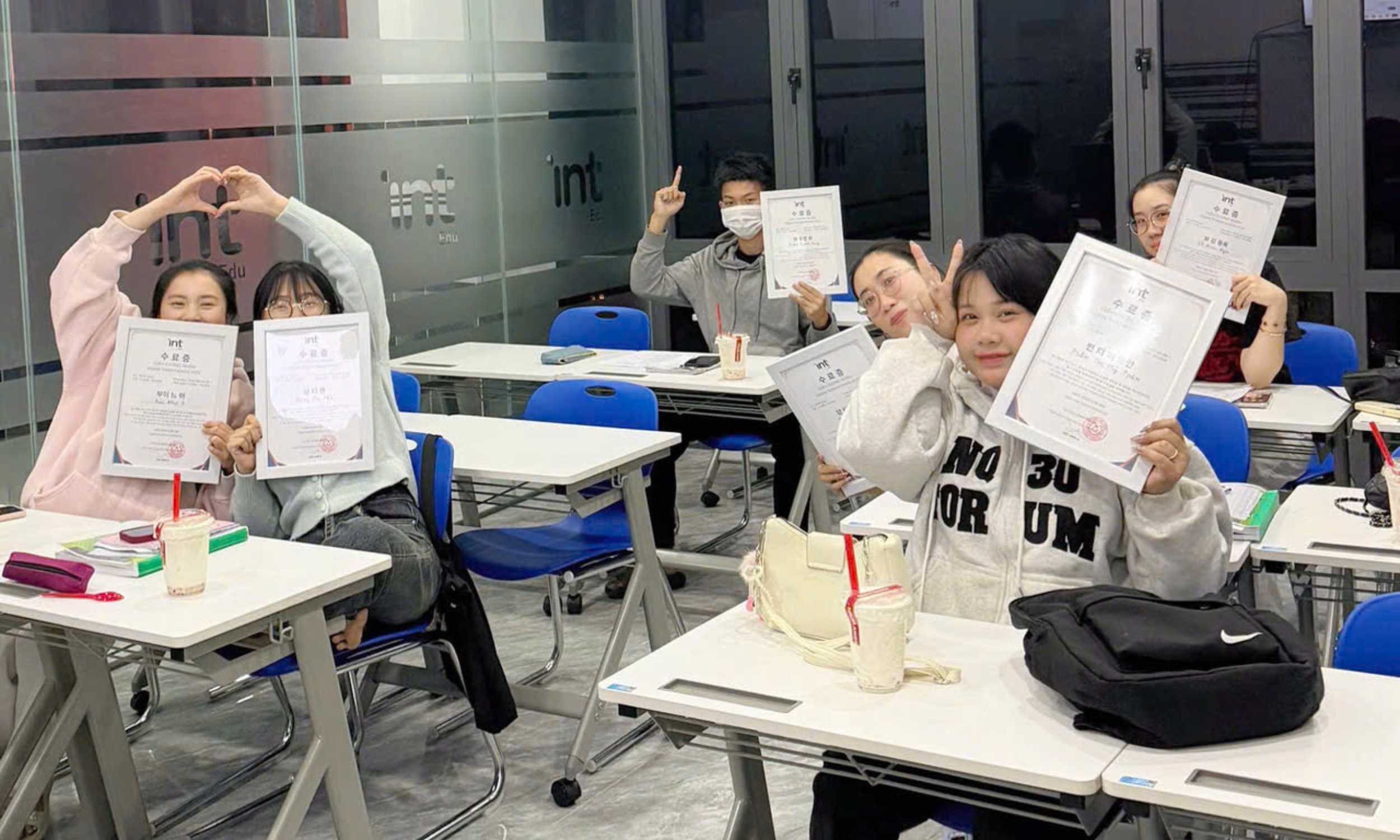 Lộ trình học tiếng Hàn tại trung tâm INT